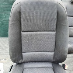 Fotele Fotel Kanapa Skladana Welur Czarny Soul Audi A4 B6 Sedan Kombi