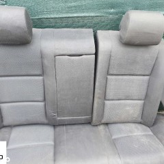 Fotele Fotel Kanapa Skladana Welur Czarny Soul Audi A4 B6 Sedan Kombi