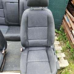 Fotele Fotel Kanapa Skladana Welur Czarny Soul Audi A4 B6 Sedan Kombi