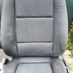 Fotele Fotel Kanapa Skladana Welur Czarny Soul Audi A4 B6 Sedan Kombi