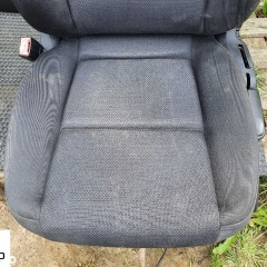 Fotele Fotel Kanapa Skladana Welur Czarny Soul Audi A4 B6 Sedan Kombi