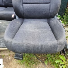 Fotele Fotel Kanapa Skladana Welur Czarny Soul Audi A4 B6 Sedan Kombi