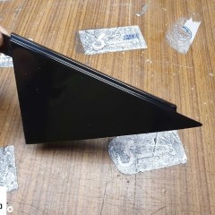 Oslona 8E5853273C 8E5853274C Oslony Trojkat Dekor Szyby Drzwi Tyl Tylne Audi A4 B6 B7 Sedan Kombi