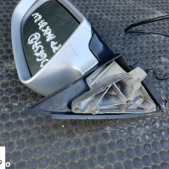 Lusterko Lusterka Zewnetrzne EUROPA 5 pin Srebrne Półmat AUDI A4 B6 B7