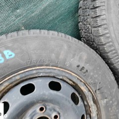 Kola Felgi R14 5x100 6J ET38 Stalowe Opony Zimowe 175/80 Audi VW Skoda Seat