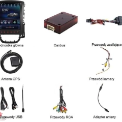 Radio 2din Android Opel Astra J 2GB, Nawigacja, Bluetooth, DSP, Raty