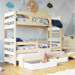 Łóżko Piętrowe z Materacami w zestawie! Nowość od Producenta!