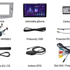 Radio 2din Android VW Passat 8GB Nawigacja, Bluetooth, DSP, Raty