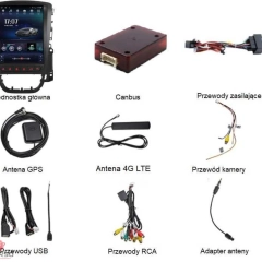 Radio 2din Android Opel Astra J 8GB, Nawigacja, Bluetooth, DSP, Raty