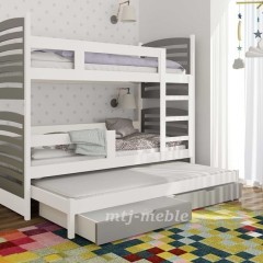 Łóżko piętrowe Olek 3 z materacami! Nowość od producenta ! !