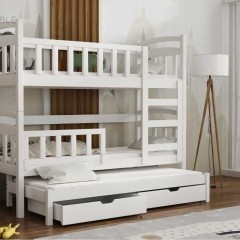 Łóżko Piętrowe 3 osobowe Donald! Materace Gratis!