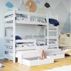 Łóżko dziecięce piętrowe z materacami Tosia! Materace Gratis!