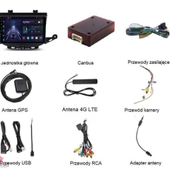 Radio 2din Android Astra K 4GB, Nawigacja, Bluetooth, DSP, Raty