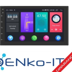 Radio 2din Android Uniwersalne 7" 2GB, Nawigacja, Bluetooth, Raty