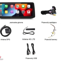 Radio 2din Android BMW 5 e60 4GB, 12", Nawigacja, Bluetooth, DSP, Raty