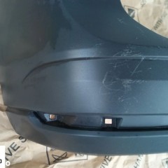 VW CADDY IV 4 ZDERZAK TYŁ CZARNY STRUKTURA 2K ZASLEPKA7 ORYGINAŁ 2020- 2K7807421 CZUJNIKI