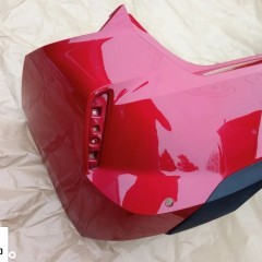 OPEL ASTRA 6 VI L ZDERZAK TYŁ 2021- HB HATCHBACK 9839976480 CZERWONY