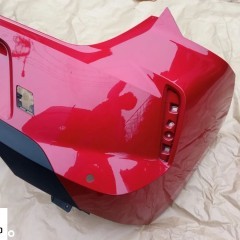 OPEL ASTRA 6 VI L ZDERZAK TYŁ 2021- HB HATCHBACK 9839976480 CZERWONY