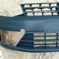 VW CADDY LIFT ZDERZAK PRZEDNI 2015> CZARNY ATRAPA 2K5 ORYGINAŁ