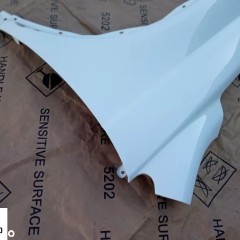 HONDA CRV III BŁOTNIK LEWY BIAŁY ORYGINAŁ 2012 ŁADNY