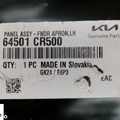 KIA XCEED 2021- PODŁUŻNICA ĆWIARTKA LEWA PRZÓD NOWA ORYGINAŁ 64512-G4000 64501 CR500