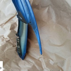 AUDI A6 C7 S-LINE BŁOTNIK LEWY 4G0 NIEBIESKI ORYG