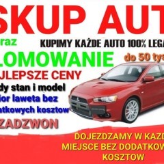 SKUP AUT oraz Złomowane NAJLEPSZE CENY  Wloszczowa Przedbórz  Łopuszno
