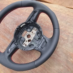 NOWA skórzana kierownica, szybka wysyłka, obszywanie