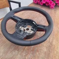 NOWA skórzana kierownica, szybka wysyłka, obszywanie