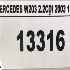 MERCEDES W203 NADKOLE LEWY TYŁ TYLNE