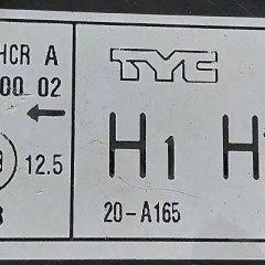 LAMPA REFLEKTOR PRZÓD PRAWY PEUGEOT 307 01-05r. 20-A165