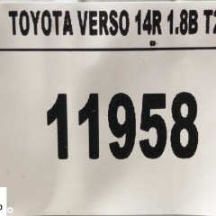 TOYOTA VERSO LIFT KRATKA NAWIEWU PRAWA 2014