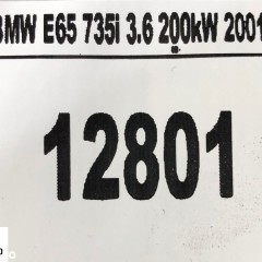 BMW 7 E65 KLEMA PLUS  PIROTECHNICZNA 3.6i