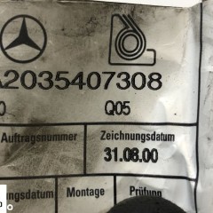 MERCEDES W203 WIĄZKA DRZWI LEWY PRAWY TYŁ TYLNA