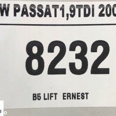 VW PASSAT B5 FL KOLUMNA KIEROWNICZA STACYJKA KLUCZ