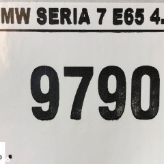 BMW 7 E65 745I STACYJKA KLUCZYK START STOP