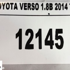 TOYOTA VERSO LIFT 14 FOTEL PASAŻERA PRAWY PRZÓD
