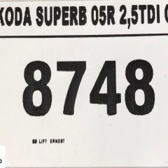 SUPERB I ŚWIATŁO STOP TRZECI STOPU VW 1J5945121D