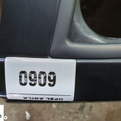 OPEL AGILA B DRZWI LEWE PRZEDNIE CZARNE