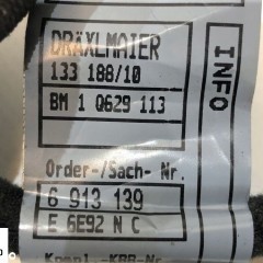 BMW 7 E65 WIĄZKA ELEKTRYCZNA DRZWI PRAWY PRZÓD