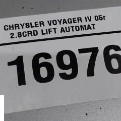 MASKA POKRYWA SILNIKA CHRYSLER VOYAGER IV 05r