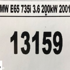 BMW 7 E65 SENSOR AIRBAG MODUŁ STEROWNIK 3.6I