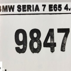 BMW 7 E65 SCHOWEK DESKI ROZDZIELCZEJ KONSOLI 4.4I