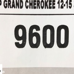 GRAND CHEROKEE WK2 KLAMKA WEWNĘTRZNA LEWY PRZÓD