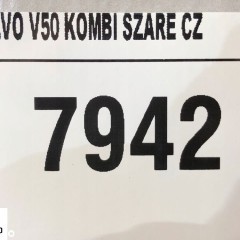 VOLVO V50 BOCZEK BAGAŻNIKA LEWY TYŁ JASNY 04-12