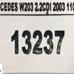 MERCEDES W203 NAKŁADKA PROGOWA LEWA PROGU KOMBI 03