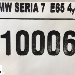 BMW 7 E65 745I BELKA ZDERZAKA PRZÓD PRZEDNIA