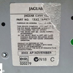 JAGUAR X-TYPE 2.5 V6 RADIO PANEL KOMPLETNY