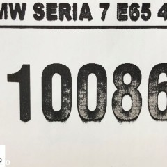 BMW 7 E65 745I ZACISK HAMULCOWY LEWY PRZÓD