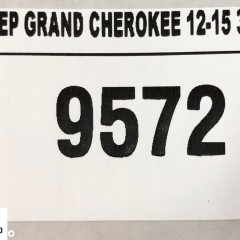 JEEP GRAND CHEROKEE LISTWA PROGOWA LEWA 2012